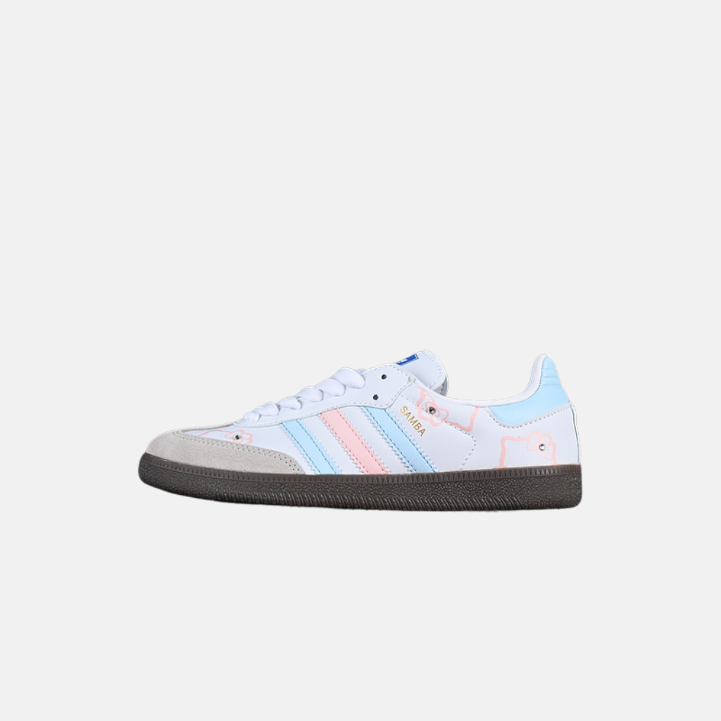 Samba OG White/Pink/Blue