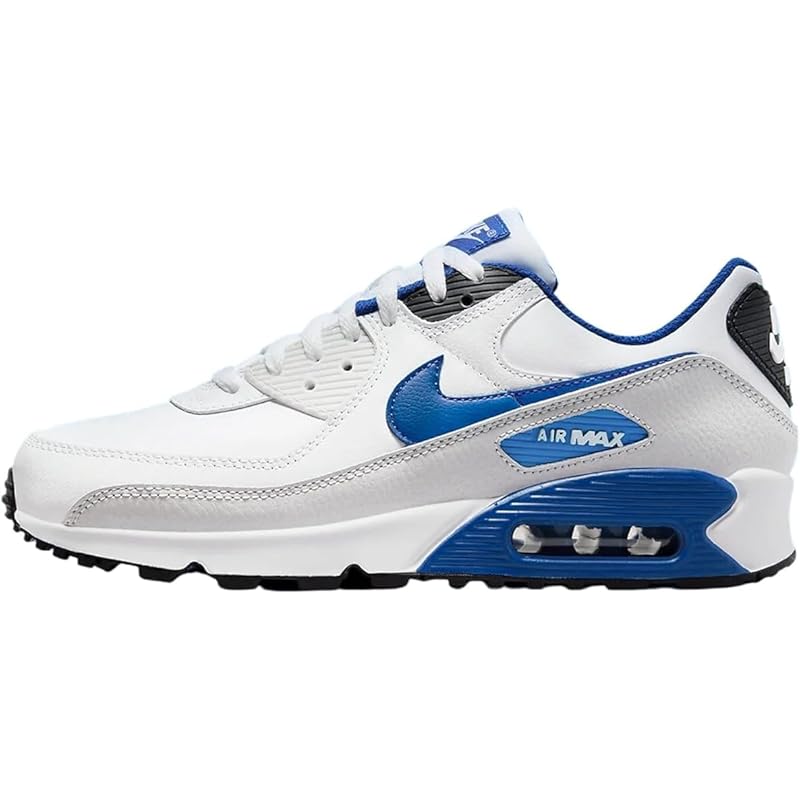 Nike Air Max 90 Shoes Black Fire Red-Cement Grey