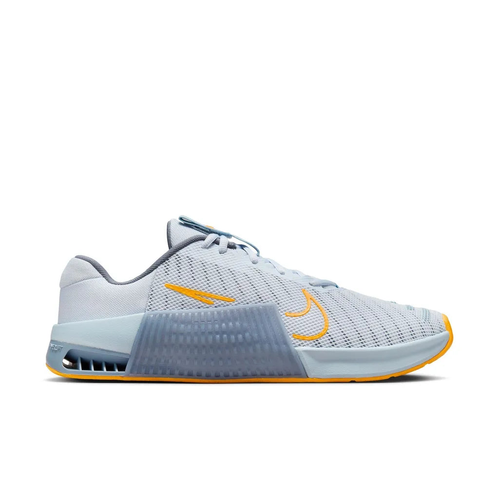 Nike Metcon 9 Men's Workout Shoes Gray orange