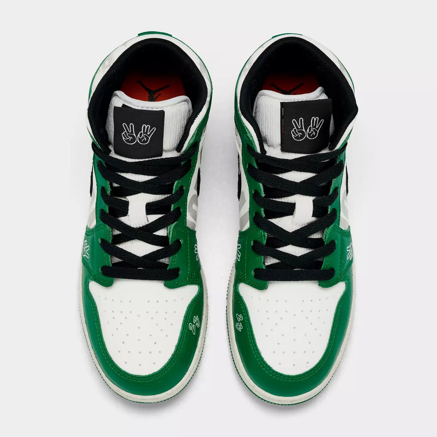 Big Kids' Air Jordan Retro 1 Mid SE Casual Shoes